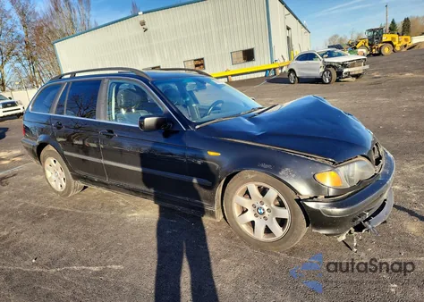 2003 BMW 325 Xit из США, поврежденный, VIN WBAEP33403PF02195